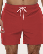 Cotton Chino Shorts Men Swim Trunks Nylon Quick Dry