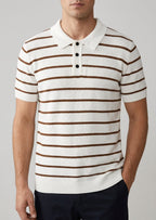 Polo Shirt Cotton Short Sleeve Button Placket Men