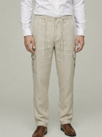 Linen Casual Trousers Men