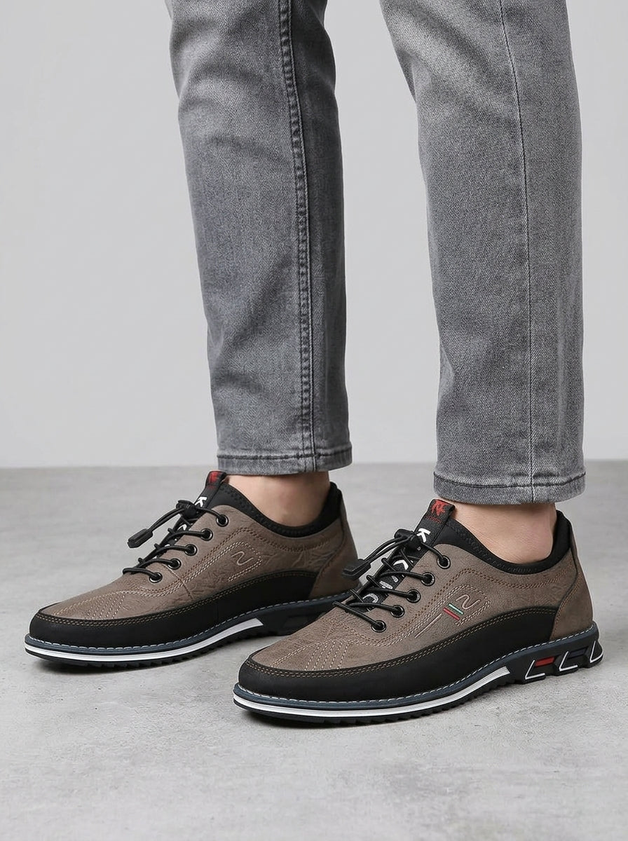 Leather Business Sneakers Men Casual