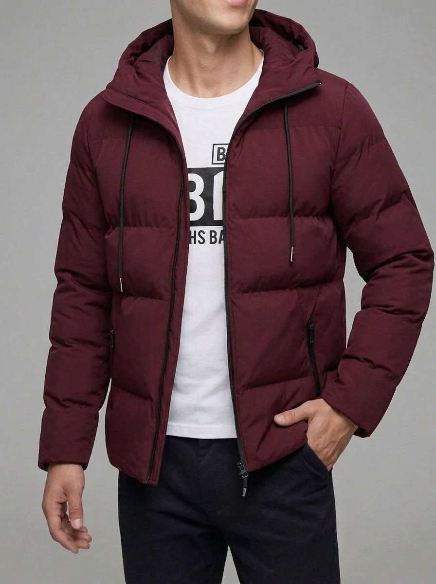 Mens Waterproof Wool Parka – Hooded
