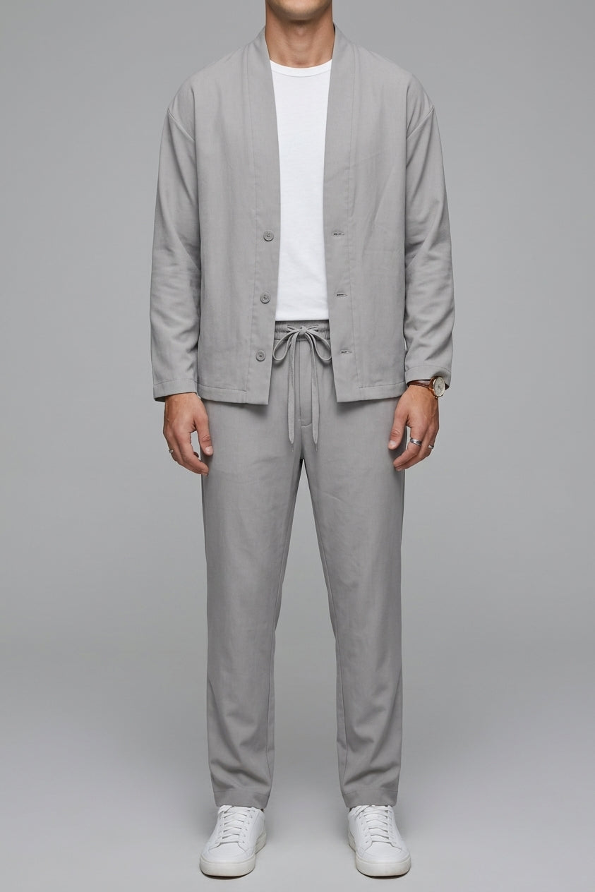 Callum Men's Two Piece Casual Jacket Trousers Set