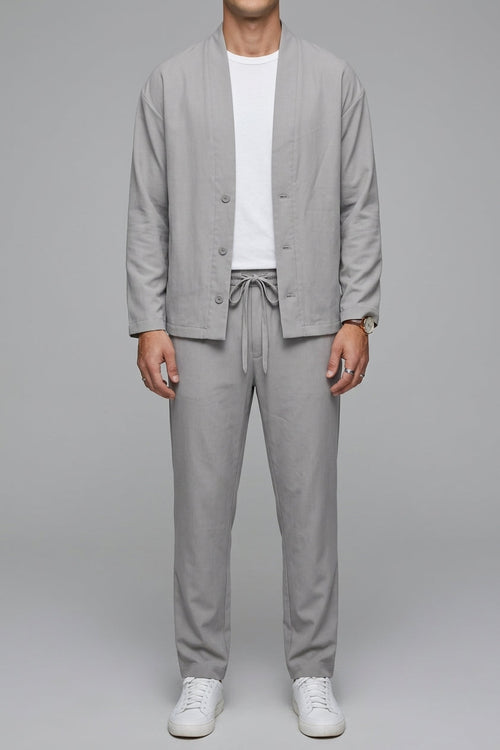 Callum Men's Two Piece Casual Jacket Trousers Set