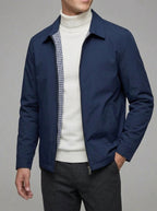 Mens Lightweight Jacket – Cotton Checkered Lining