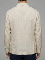 Casual Linen Jacket Men's – Beige