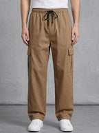 Cotton Cargo Trousers Men