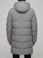Wool Long Winter Coat Men Classic