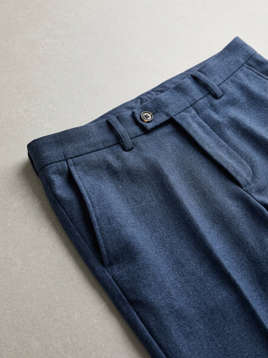 Wool Dress Trousers Men