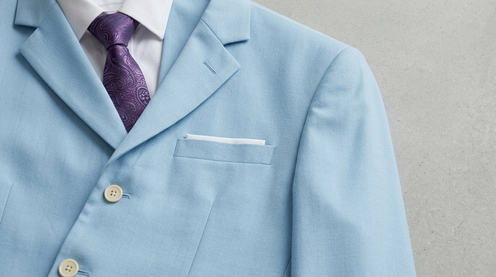Elegant 3-Piece Wedding Suit Men Wool Slim-Fit