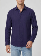 Linen Casual Shirt Men – Traditional Collar
