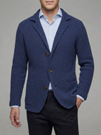 Wool Cardigan Men Button Down Regular Fit