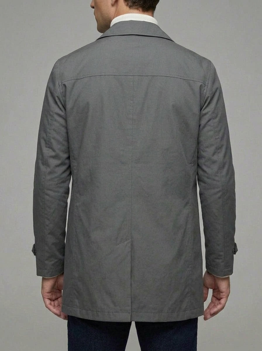 Belessia Wool Button Jacket – Waterproof Insulated