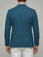 Oliver Wool Casual Blazer Men Notched Lapel