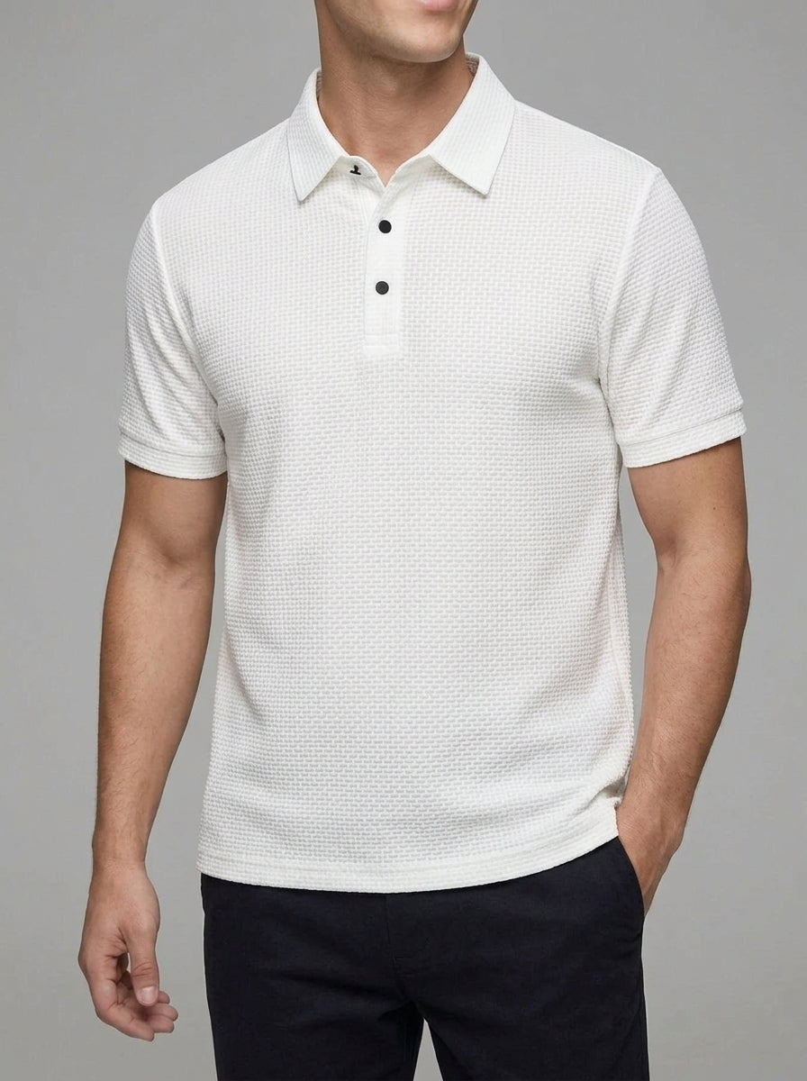 Wool Polo Shirt Men