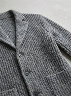 Wool Cardigan Men Button Down Regular Fit