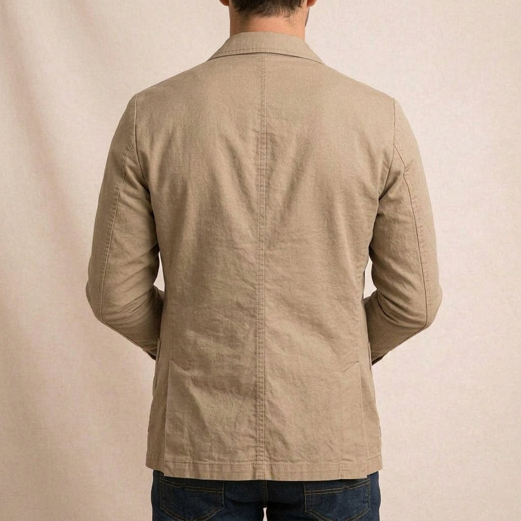 Lightweight Cotton Blazer Men Casual