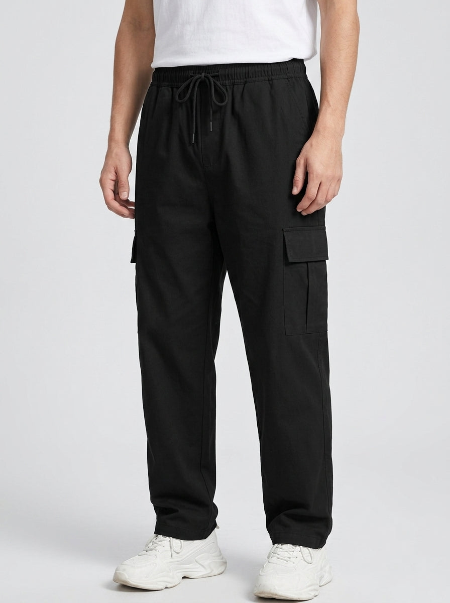 Cotton Cargo Trousers Men