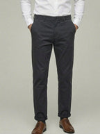 Wool Trousers Men Casual Formal