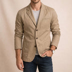 Lightweight Cotton Blazer Men Casual