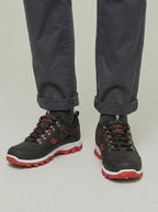 Waterproof Hiking Shoes Men Gray Black