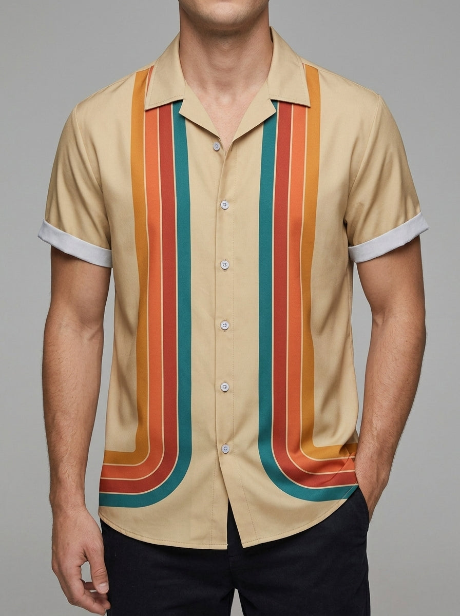 Cabana Stripe Shirt Men