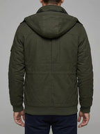 Military Cotton Jacket Men – Waterproof Fleece Lined