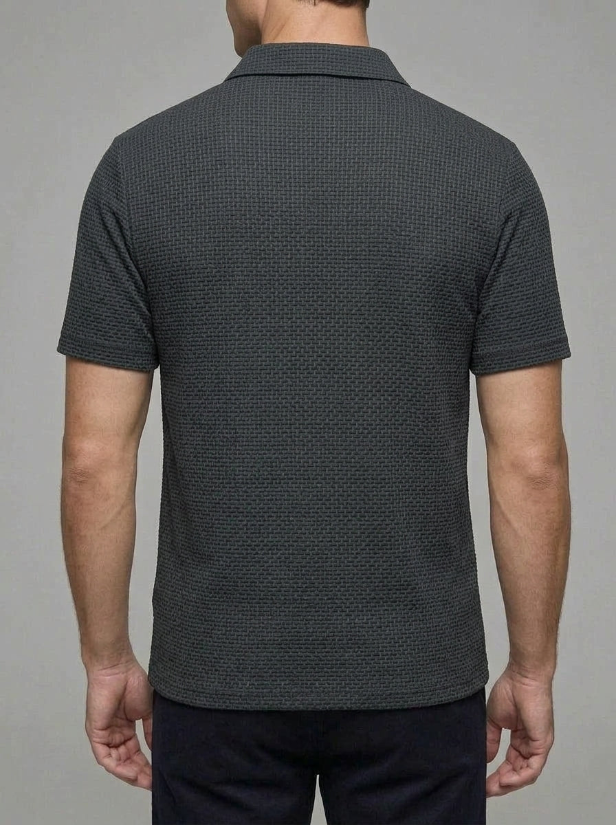 Wool Polo Shirt Men