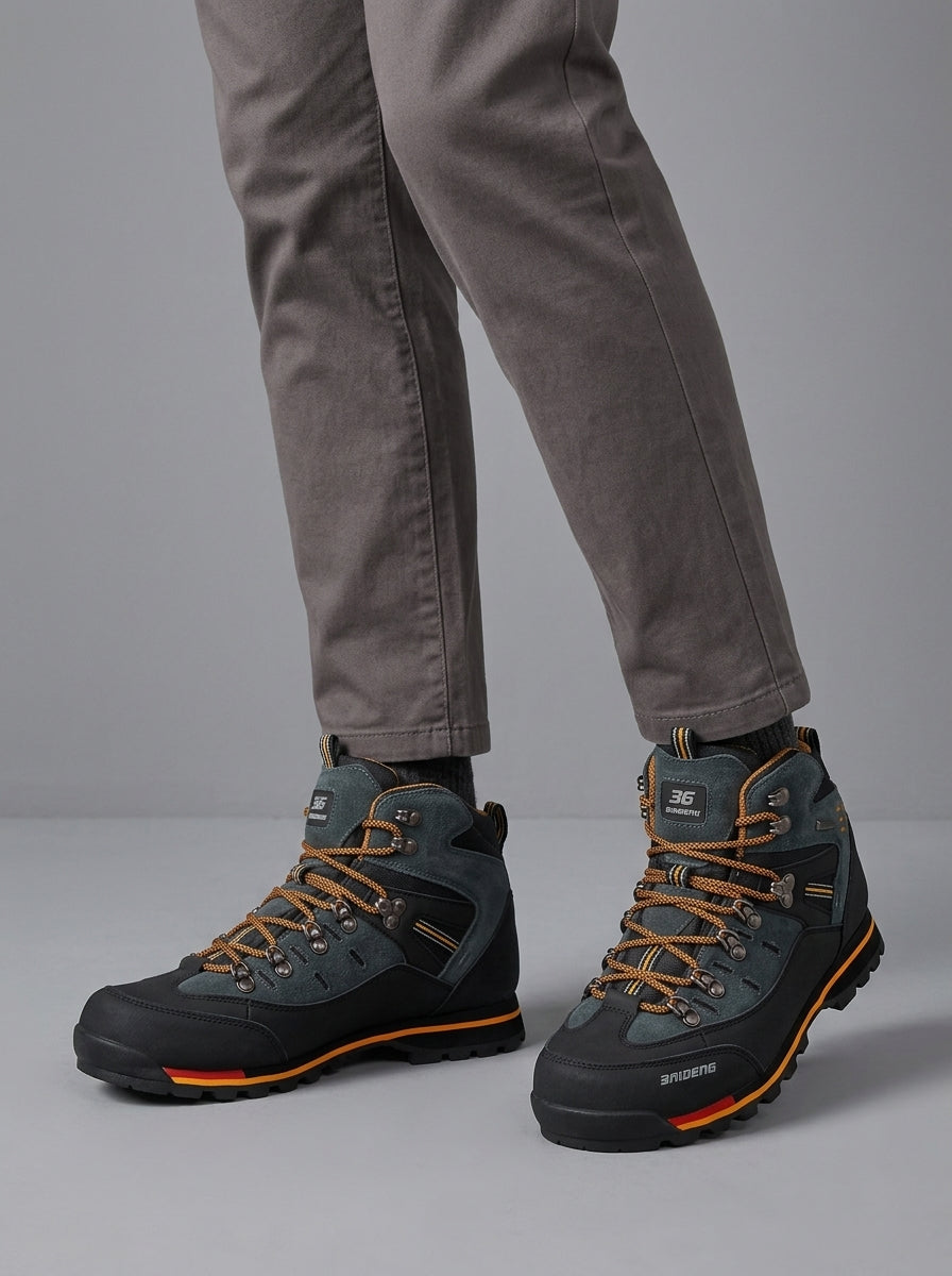 Waterproof Hiking Boots Men Non-Slip Sole