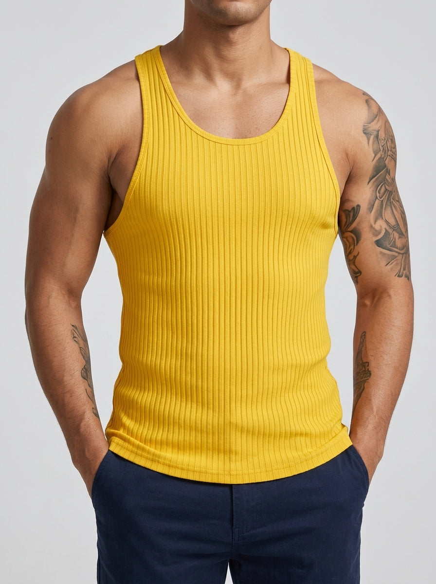 Athletic Tank Top Men Body Fit