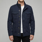 Green Field Jacket Men – Cotton Military Style