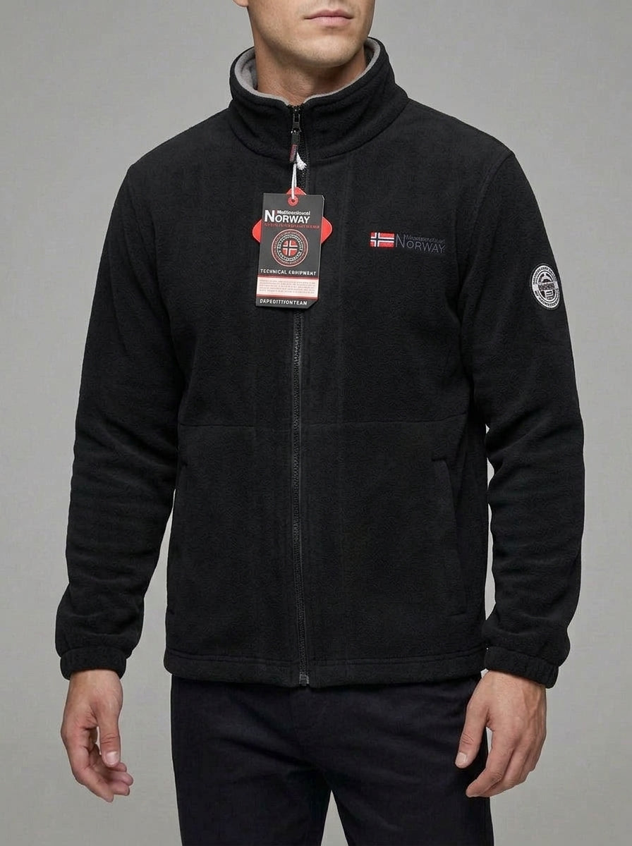 Belessia Fleece Jacket Men Winter