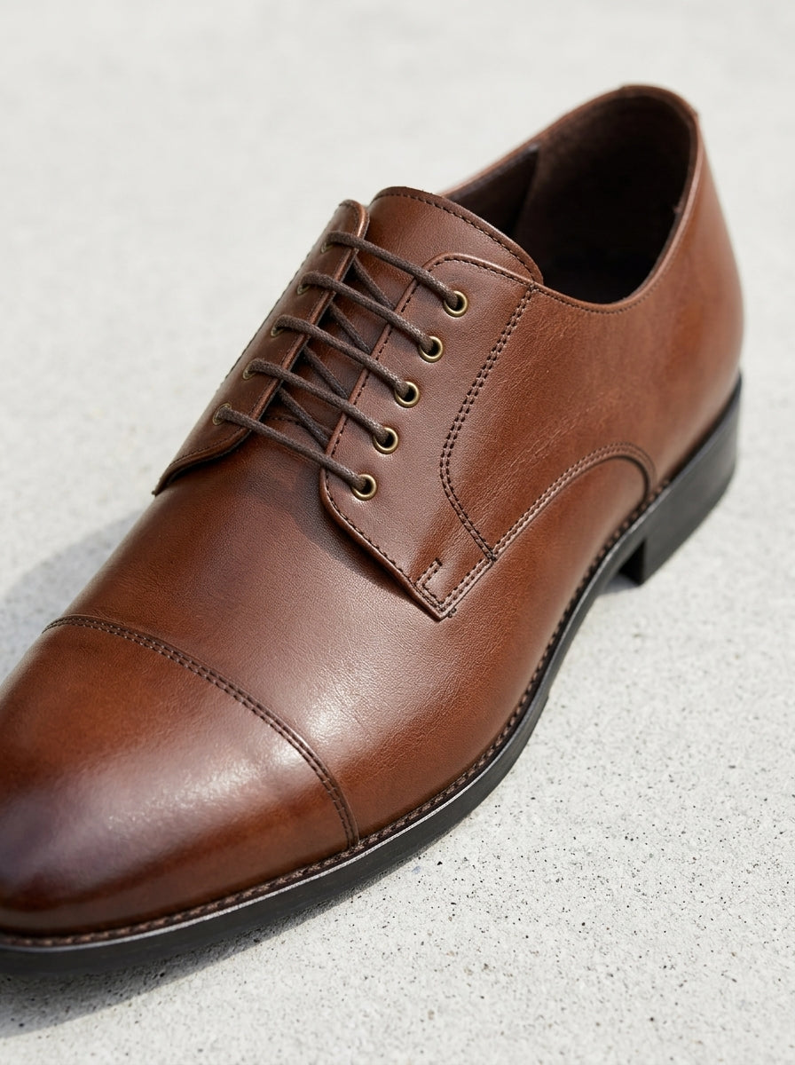 Leather Oxford Shoes Men Orthopedic