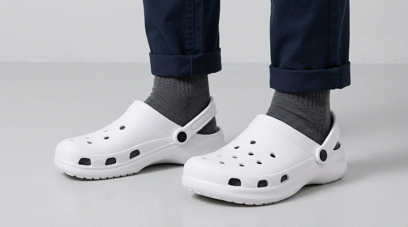 Wool Clogs Men Casual