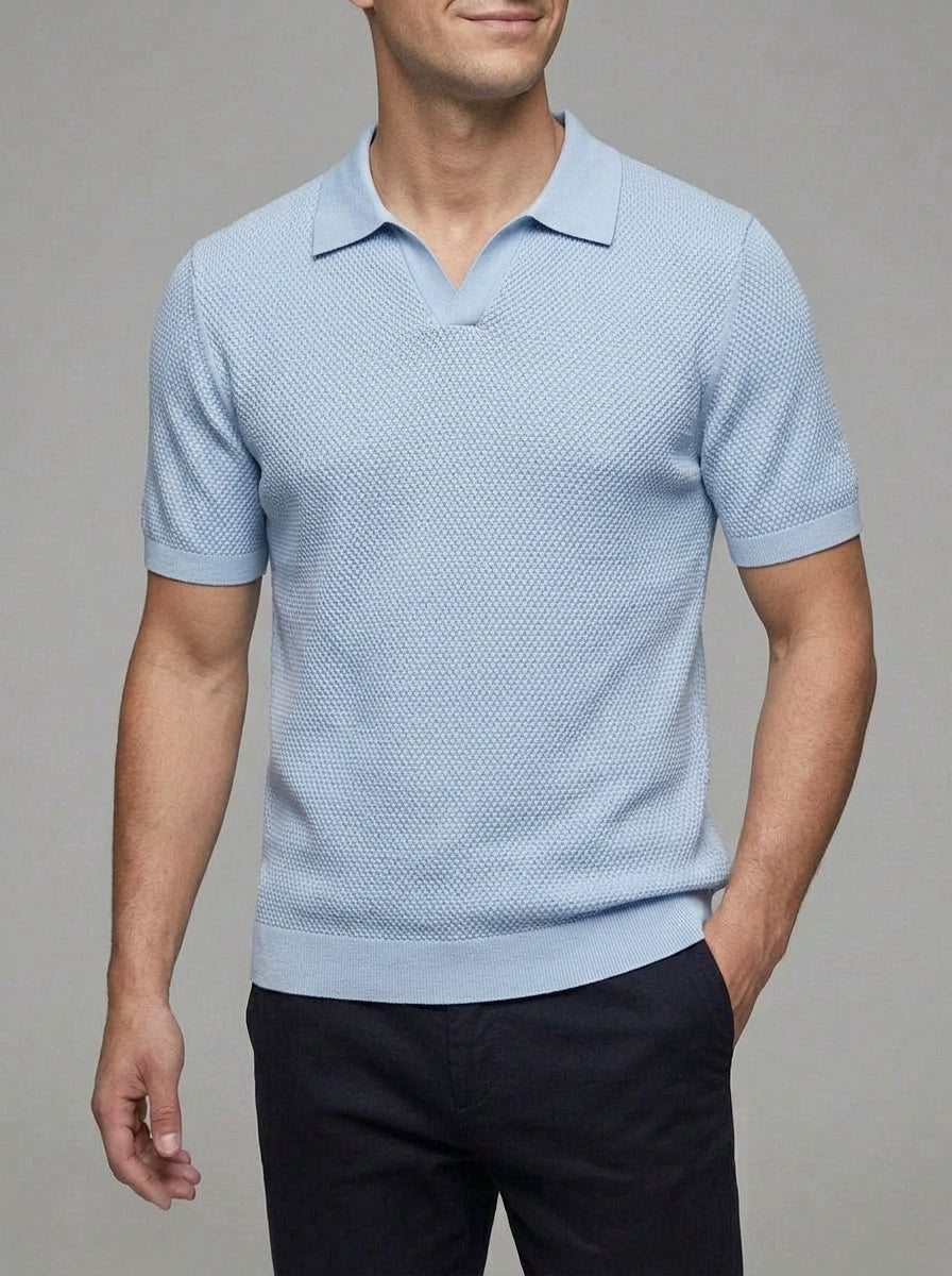 Noah Textured Polo Shirt Men