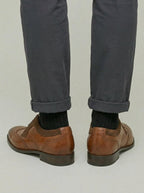 Leather Oxford Shoes Men