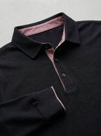 Long Sleeve Polo Shirt Men – Cotton Classic
