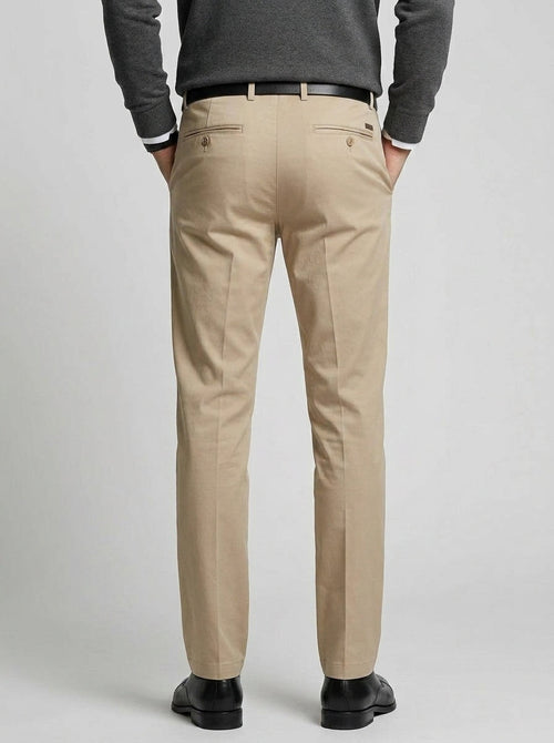 Cotton Chino Pants Slim Fit Men
