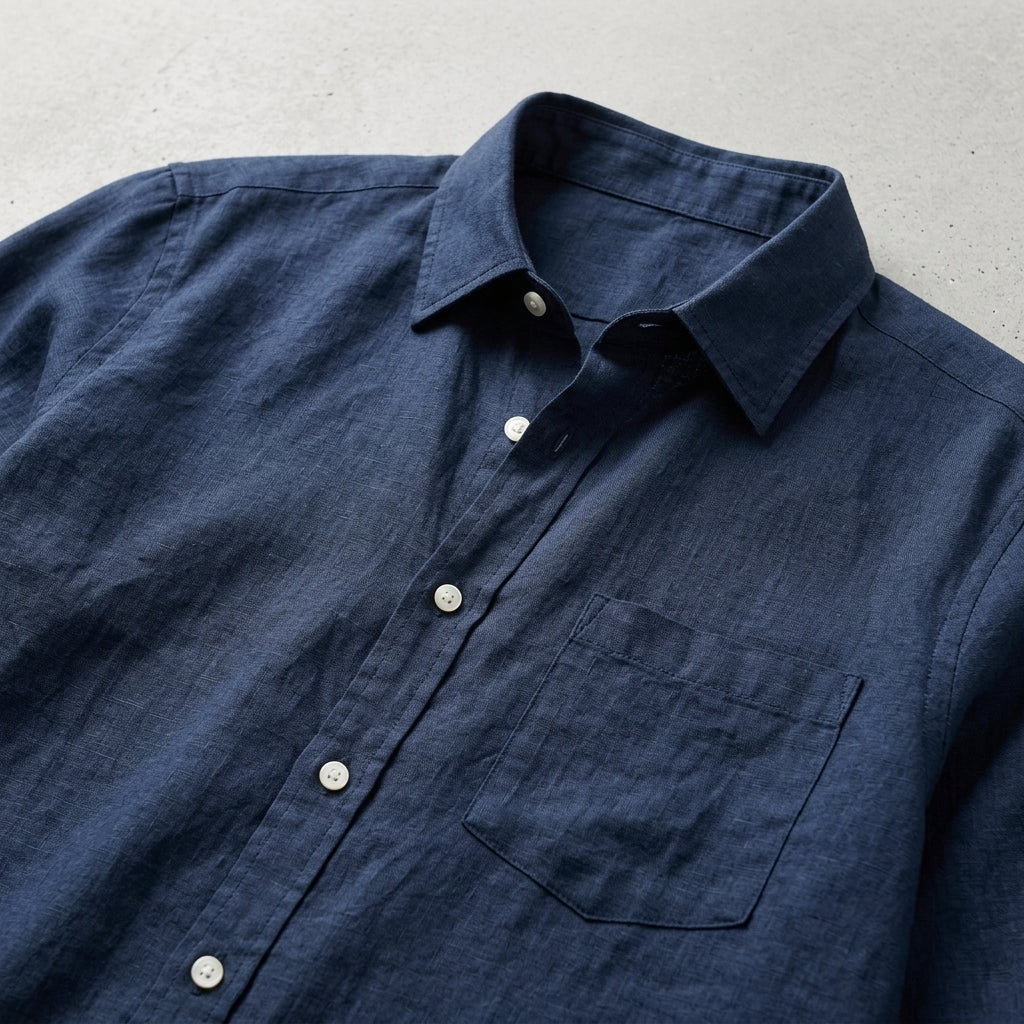 Linen Shirt Men – Classic Lightweight Dress