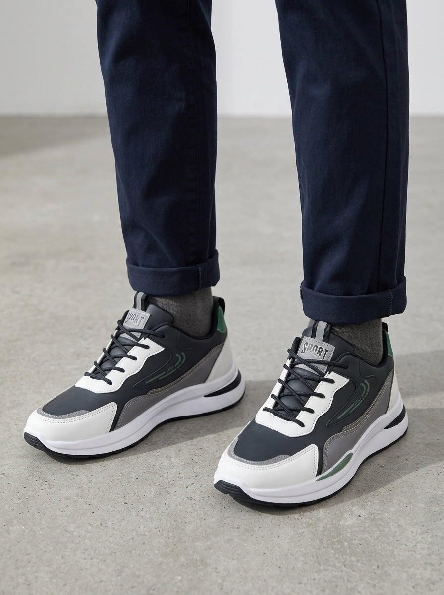 Leather Fashion Sneakers Men