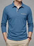 Long Sleeve Polo Men's Classic Fit