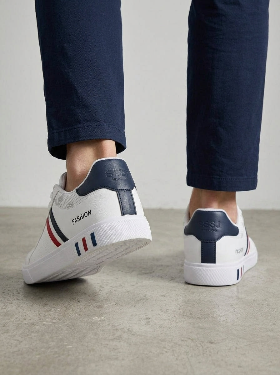 Leather Casual Sneakers Men
