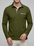 Long Sleeve Polo Men's Classic Fit