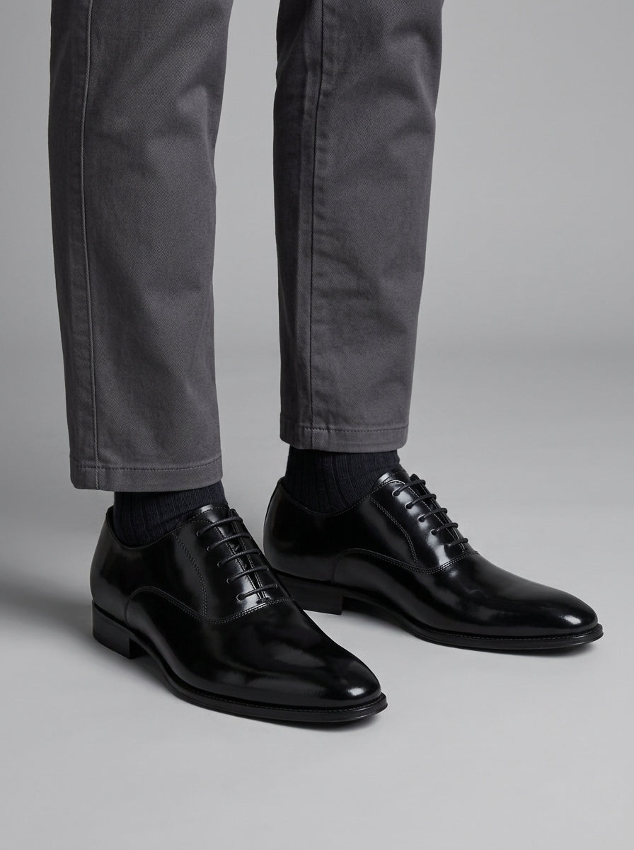 Leather Oxford Shoes Men Orthopedic