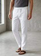 Linen Trousers Men Summer