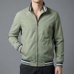 Mens Lightweight Bomber Jacket – Polyester Casual