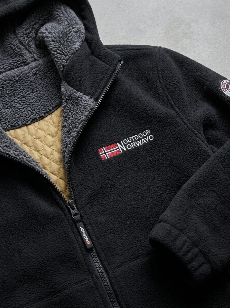 Belessia Wool Jacket Men Winter Warm Durable