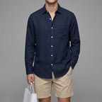 Linen Shirt Men – Classic Lightweight Dress