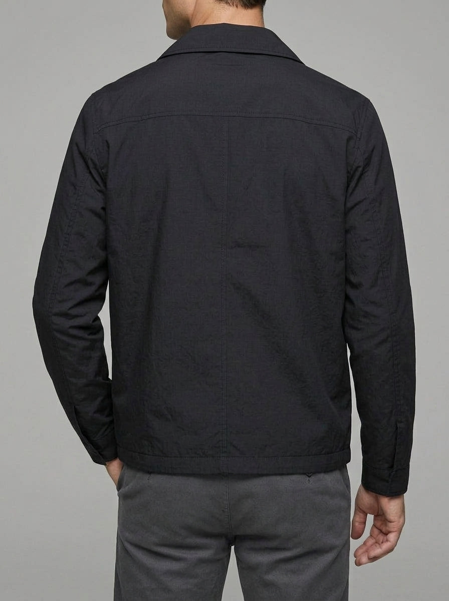 Mens Lightweight Jacket – Cotton Checkered Lining
