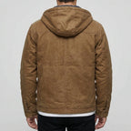 Leather Jacket Men Elegant Modern