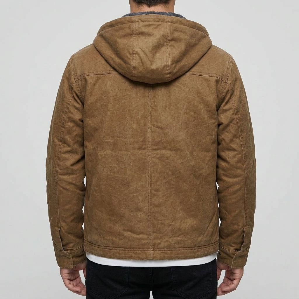 Leather Jacket Men Elegant Modern